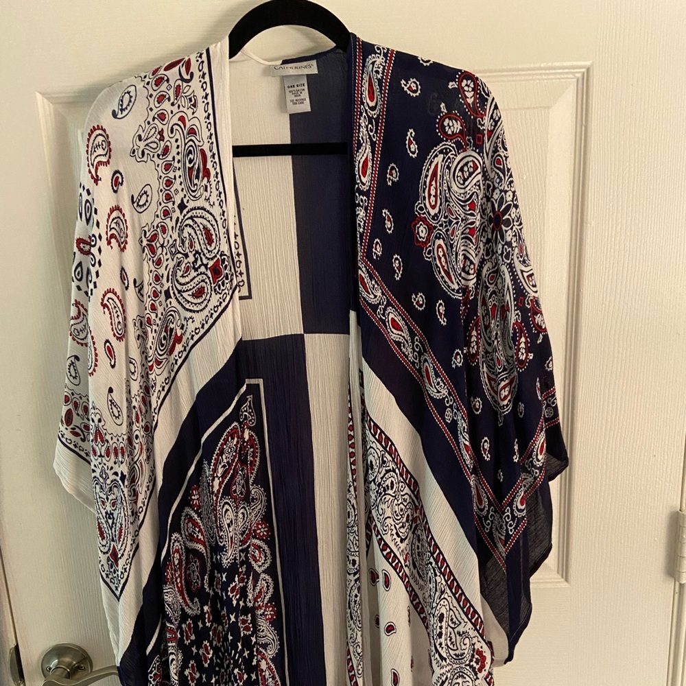 Kimono style cover for southern charm